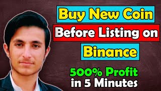 Binance Secret How to buy new coin before listing on Binance  Make big profit by buying a new coin [upl. by Gilleod]