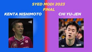 FINAL HIGHLIGHTS🏸🔥Syed modi open 2023 badminton bwf sport yonex bai victor highlights match [upl. by Ahseyk]