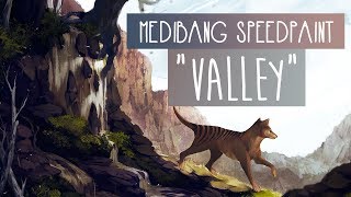 Valley  SPEEDPAINT  Medibang Paint Pro [upl. by Chen]