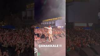 UZI KONSER CANAKKALE konser türkçerap rap [upl. by Sivel]