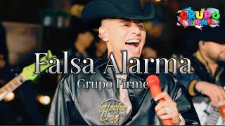 Falsa Alarma  Grupo Firme Letra Lyric [upl. by Ennahgem997]