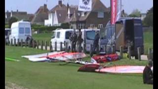 tushingham amp starboard windsurfing demo daywmv [upl. by Adnot]