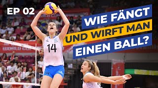 Beste Übungen um Fangen und Werfen zu perfektionieren  Internationale VolleyballAkademie EP02 [upl. by Martyn]