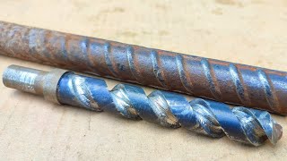 steel hardening technique which is not taught in school make sharp spiral drill bits [upl. by Enyaz415]