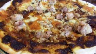 Chicken curry pizza recipe チキンカレーピザのレシピ・作り方 [upl. by Aineg]