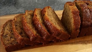 Banana Cake Recipe  How To Make Banana Cake [upl. by Enyrat]