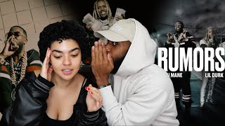 THEY SNAPPED 🔥😤  Gucci Mane  Rumors feat Lil Durk Official Video SIBLING REACTION [upl. by Moncear]