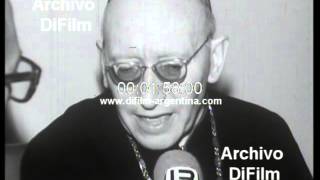 Monseñor Adolfo Tortolo opina de la actualidad cotidiana en Argentina 1976 [upl. by Nnaear]