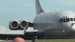 RAF VC10 Biggin Hill 2010  Incredible takeoff amp Display Unique footage [upl. by Rhiana]