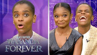 Black Panther Cast vs The Most Impossible Black Panther Quiz  Wakanda Forever [upl. by Aenahs]