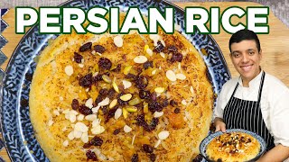 The Best Persian Rice  How to Make Jeweled Rice Pilaf by Lounging with Lenny [upl. by Kaufmann]