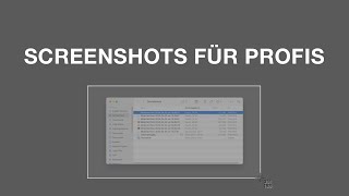 Wie Du WIRKLICH Screenshots auf dem Mac aufnehmen solltest BildschirmfotoTutorial 💻 [upl. by Pauwles]