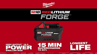 M18™ REDLITHIUM™ FORGE™ XC60 Battery Pack [upl. by Eibbob]