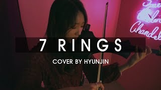 Ariana Grande  7 rings violin cover by Hyunjin from Violet Tree [upl. by Nileuqay]