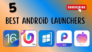 5 Best Android Launchers 2022 [upl. by Nirtiak]