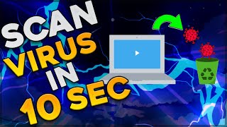 How to remove Virus in 10 sec from your PC  remove virus without any antivirus  2022 shorts [upl. by Hughett]