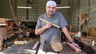 How to Make a Wooden Quena  South American Native American Flute [upl. by Eniarol]