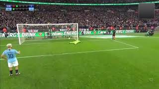 Kepa Arrizabalaga failed to save Easy Shoot by Aguero in Penalty Shootout Even Aguero Shocked [upl. by Hoban]