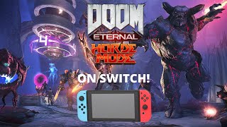 DOOM Eternal Horde mode ON SWITCH [upl. by Almond]