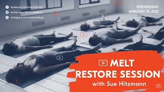 Live MELT Restore Session  MELT Class with Sue Hitzmann  MELT Method [upl. by Colburn]