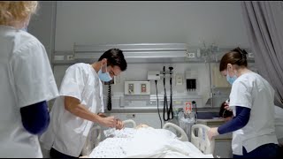 Northeastern Universitys Nursing Skills Lab Handson learning for clinical practice [upl. by Introk]