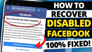 How To Remove Account Restriction On Facebook [upl. by Erialc]