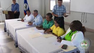 GOB and Unions Sign Collective Bargaining Agreement [upl. by Lauzon]