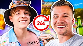 24 uur Overleven op Sziget met Matthy [upl. by Wunder]