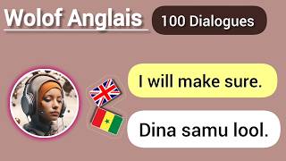 wolof anglais facile  English Dialogues for Beginners N4 [upl. by Tenenbaum389]