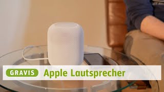 HomePod Preview – Wir packen den neuen Apple Lautsprecher für euch aus – GRAVITIES 105 [upl. by Enahs465]