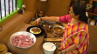 Madurai Kari Dosai  Made Traditionally  2 Mutton Recipes For Breakfast  The Traditional Life [upl. by Yrevi296]