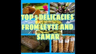 Top 5 Delicacies found in Leyte and Samar [upl. by Huei]