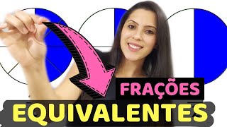 FRAÇÕES EQUIVALENTES  Esse MÉTODO É FÁCIL  Frações para 5º ano  Prof Verônica [upl. by Thacker916]