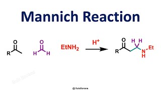 Chemistry 3  Mannich reaction [upl. by Ainesy]