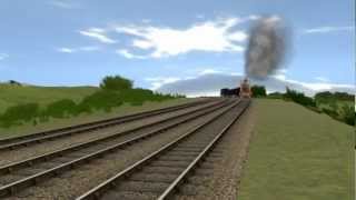 BNSF Train Derail 2014 Footage Missoula MT [upl. by Peugia788]