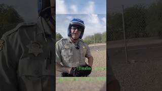 Motorcycle Cop Thinks Hes Above The Law  masface6 motorcycle fyp police cop [upl. by Atsylak]