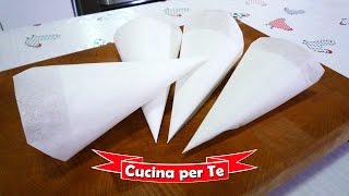 Sac à poche fai da te  Tutorial  Scuola di Cucina [upl. by Acsot151]