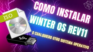 ✅COMO INSTALAR WINTEROSREV11✅ O cualquier SISTEMA OPERATIVO Guía Completa Parte1 [upl. by Onitnevuj]