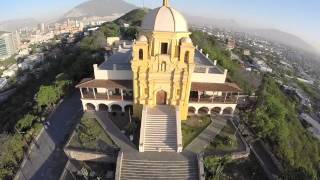 PhotoDron  Museo del Obispado Monterrey NL [upl. by Rehtae323]