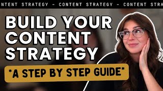 GUIDE How to create a content marketing strategy for your small business [upl. by Oicangi567]