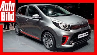 Kia Picanto Genf 2017 Details [upl. by Fabe]