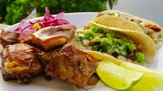 CARNITAS ESTILO MICHOACAN PARA NEGOCIÓ RECETA FÁCIL  CARNE DE PUERCO [upl. by Ayimat]