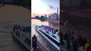 CSD AUF DER SPREE 2024  Schiff Nr 4 MS KÖPENICK PRIDE 🏳️‍🌈PARADE ON THE RIVER SPREE in Berlin [upl. by Eenal]