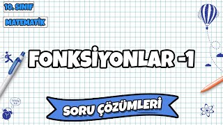 10 Sınıf Matematik  Fonksiyonlar Soru Çözümleri 1  2022 [upl. by Sinnaoi]