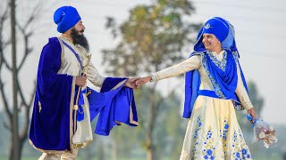 Best Gursikh Wedding highlights  Jasbir weds Harkamal [upl. by Anetsirhc]