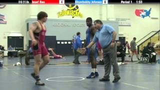 GR 96 KG  2115 lbs  Josef Rau vs Khymbakhy Johnson [upl. by Dodge]