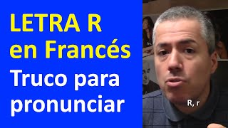 CÓMO PRONUNCIAR la R en FRANCÉS  Curso de Pronunciación del Francés [upl. by Mikal255]