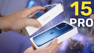 iPhone 15 Pro  Unboxing amp mein erster Eindruck [upl. by Ellekram]