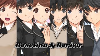 Amagami SS Episodes 13 amp 14 Reaction amp Review queendija amagamiss [upl. by Olympias]