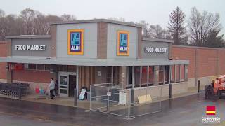 Aldi Time Lapse  Plainwell MI [upl. by Etnuhs65]